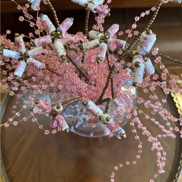 Handmade Flower for vase Artificial flower Beaded flower for decor - Picture 2 of 2